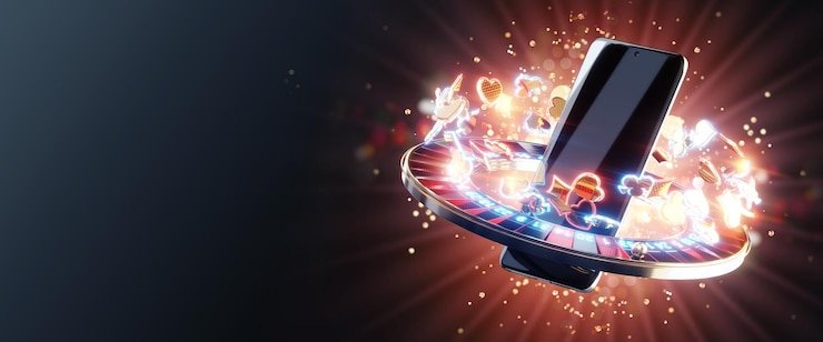 Pengguna membaca layanan akun dari perangkat mobile